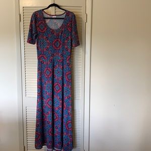 LuLaRoe Ana Dress- Extra Large